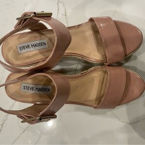 Steve Madden Blush Pink Heeled Sandals